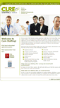Mobile Screenshot of curestaffing.com